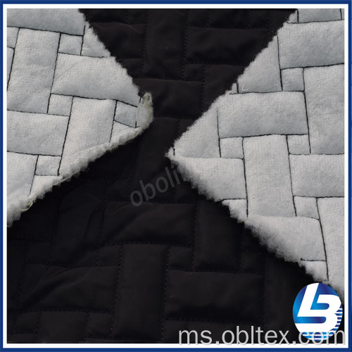 OBL20-Q-043 Fabrik Memori Poliester untuk Coat Quilting